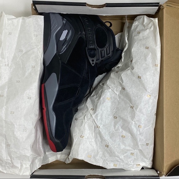 AIR JORDAN 8 CEMENT
Black/Gym Red-Black-Wolf Grey - Picture 10 of 14